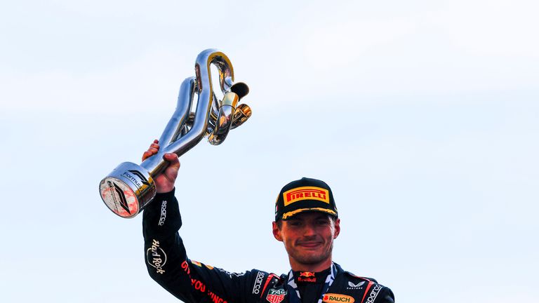 Verstappen claimed first place at the Italian Grand Prix to set a new record of 10 consecutive first-place finishes