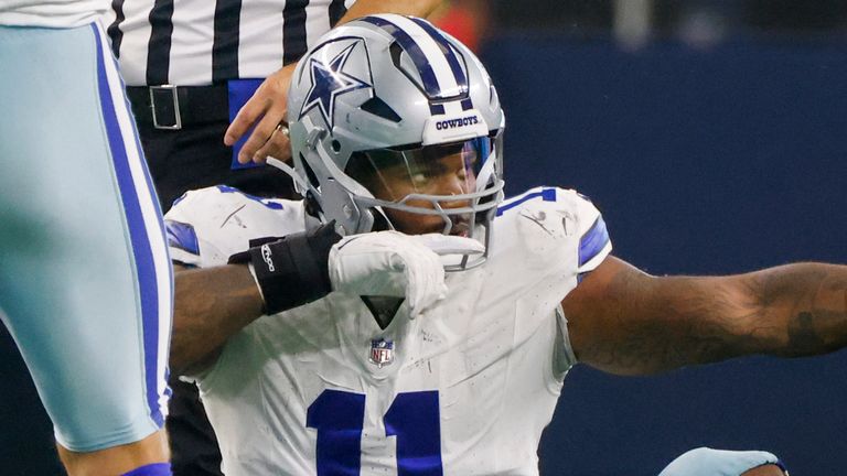 Micah Parsons caps NFL rookie season with sack, forced fumble in