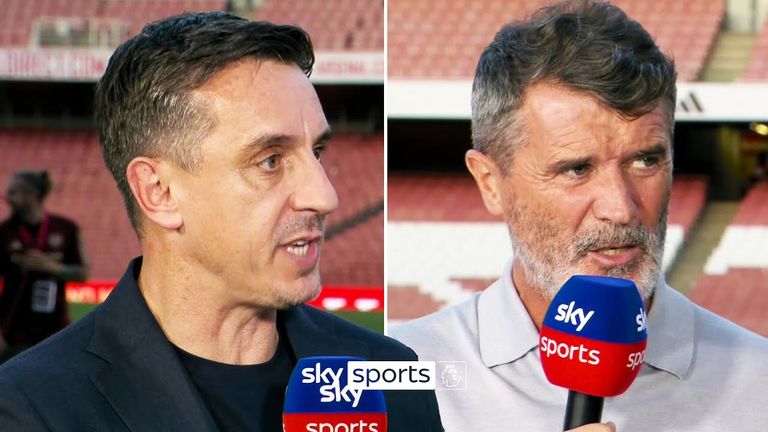 Gary Neville and Roy Keane discuss the declining performances over the past few years at Manchester United 
