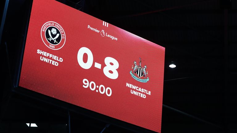 It was Newcastle&#39;s biggest away league margin of victory