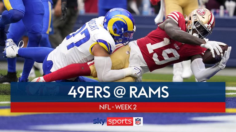 San Francisco 49ers vs. Los Angeles Rams TV information, how to watch