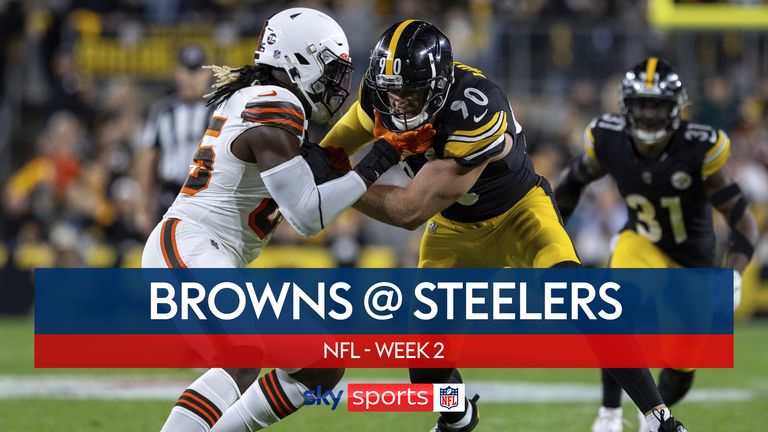 browns steelers game thursday