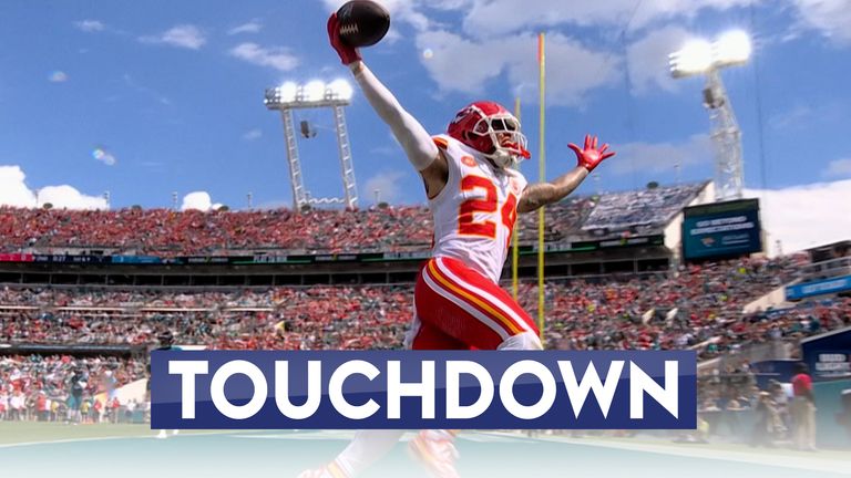 Skyy Moore Touchdown for Kansas City Chiefs