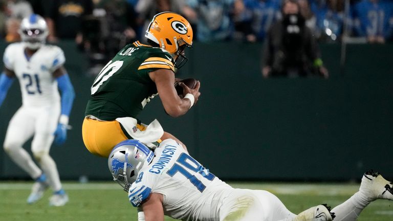 NFL Lions v Packers