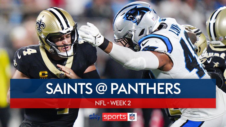 Saints vs. Panthers: How to watch Monday Night Football