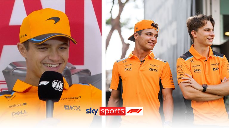Lando Norris full of praise for Oscar Piastri | &#39;He&#39;s pushed me a lot&#39;