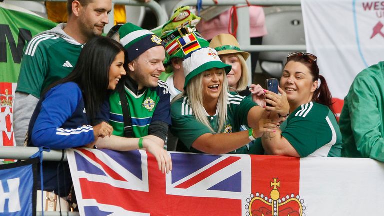 Northern Ireland's fans will not be heading for Euro 2024