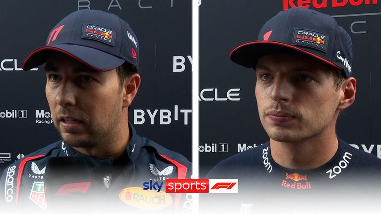 Sergio Perez: Damage on car isn&#39;t bad | Max Verstappen: It could have gone better