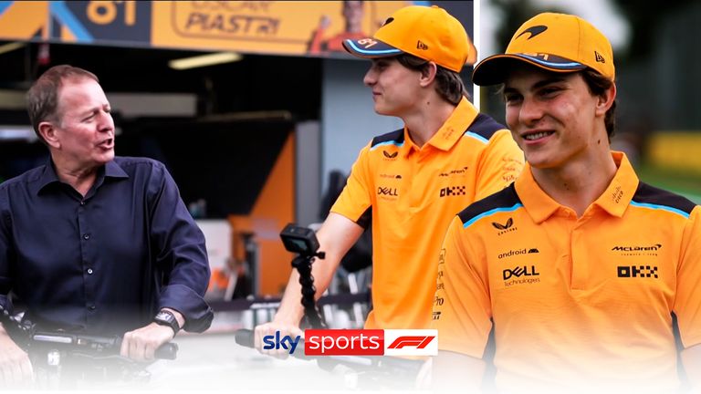 Oscar Piastri sits down with Martin Brundle to discuss his rookie season, goals of becoming world champion and his team-mate Lando Norris