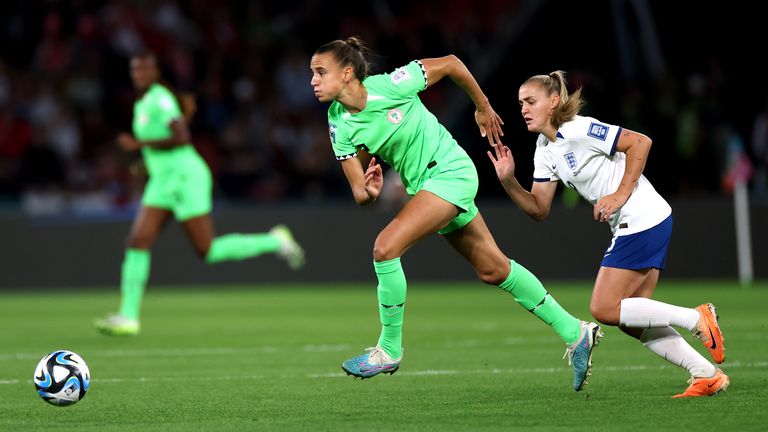 Ashleigh Plumptre played in the World Cup for Nigeria
