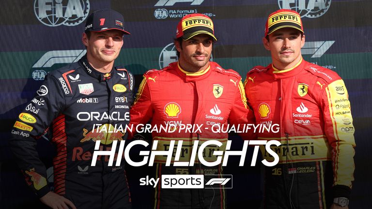 Qualy highlights: Carlos Sainz sends Monza into ecstasy after pipping ...