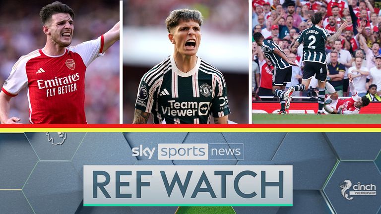 Ref Watch: Arsenal 3-1 Manchester Utd | The big incidents reviewed | Football News | Sky Sports