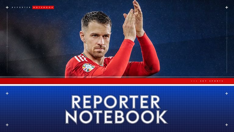 Reporter Notebook Aaron Ramsey Must Lead By Example For Wales In   Skysports Reporter Notebook 6274542 