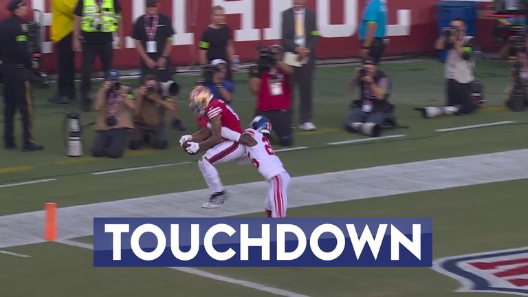 49ers rookie Ronnie Bell scores touchdown with first ever NFL catch!