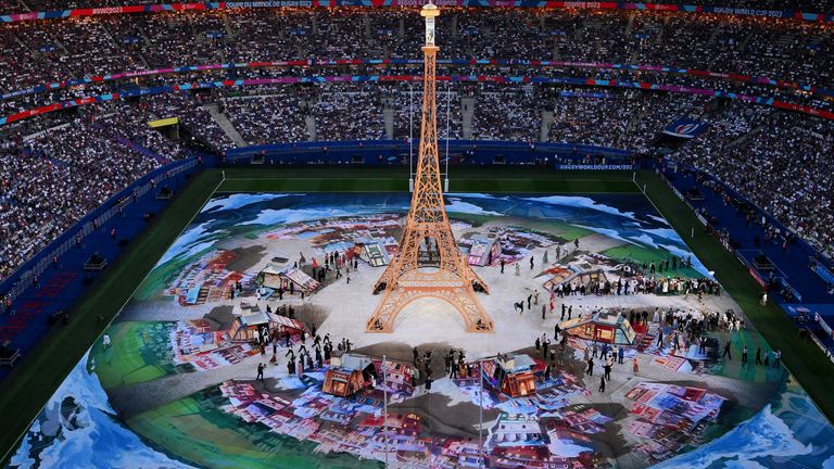 Rugby World Cup, opening ceremony