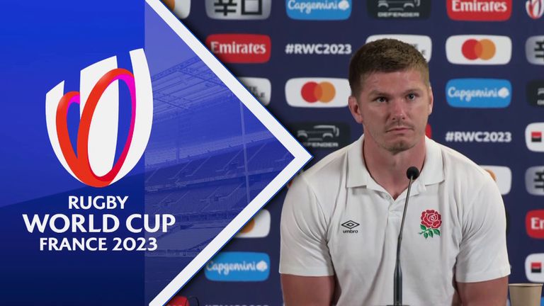 Owen Farrell is hugely excited to be making his first appearance at this year&#39;s Rugby World Cup on Saturday versus Chile.