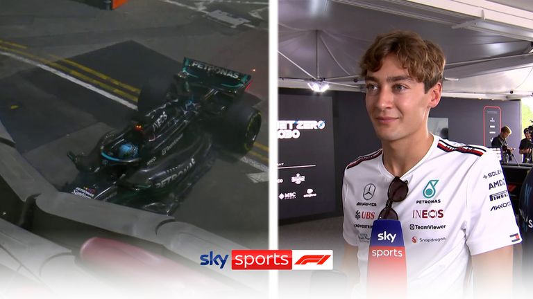 George Russell says he won’t let his final lap crash in Singapore affect him and will leave it in the past ahead of the Japanese Grand Prix this weekend.
