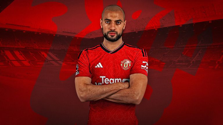 Sofyan Amrabat has joined Manchester United