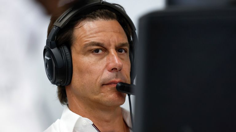 Toto Wolff insisted Max Verstappen's new record of 10 consecutive Grand Prix wins was not important to him