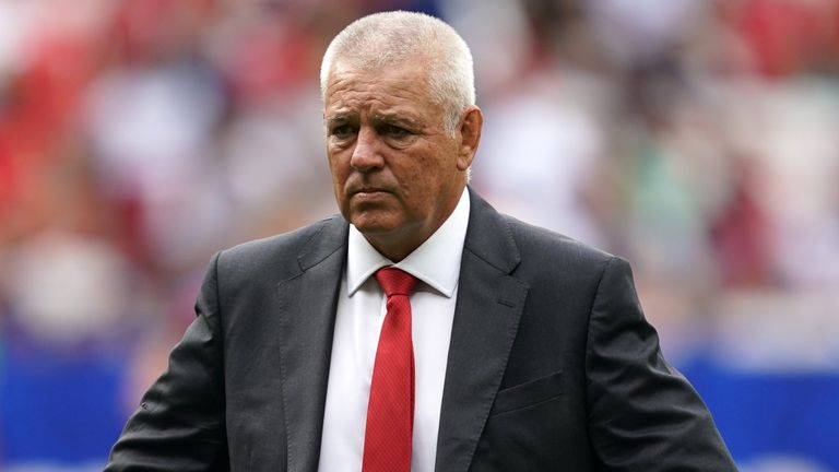 Wales v Portugal - Rugby World Cup 2023 - Pool C - Stade de Nice
Wales head coach Warren Gatland ahead of the Rugby World Cup 2023, Pool C match at the Stade de Nice, France. Picture date: Saturday September 16, 2023.