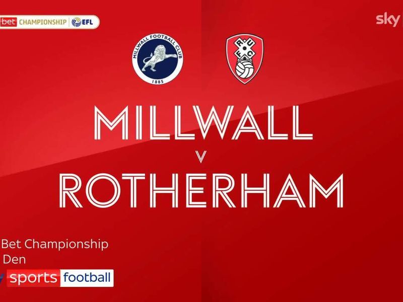 Millwall 3-0 Rotherham: Lions cruise to victory at The Den