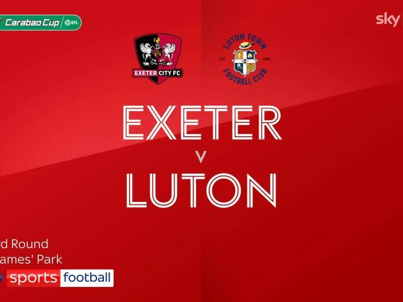 Demetri Mitchell stuns Luton to fire Exeter to shock victory in Carabao Cup, Carabao Cup