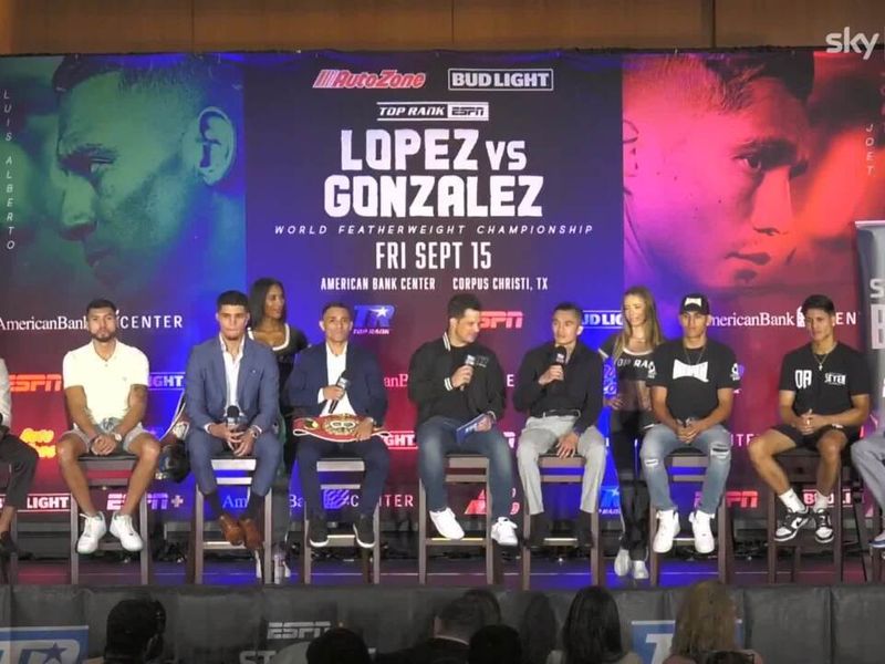 Luis Alberto Lopez vs. Joet Gonzalez Stats: Record, Age, Height