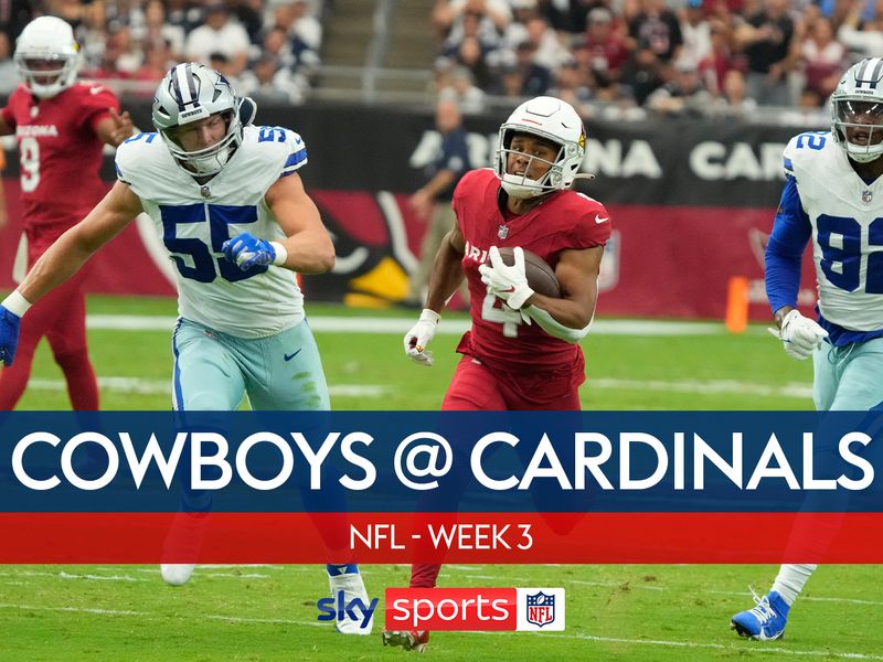 NFL Week 3: How to watch today's Dallas Cowboys vs. Arizona