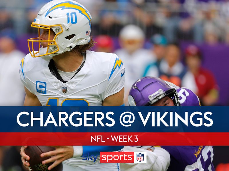 NFL 2023 season live on Sky Sports: Los Angeles Chargers to face Minnesota  Vikings in Week Three, NFL News