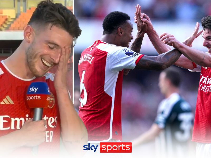 Arsenal vs Man United score, result, highlights as Declan Rice wins it for  Gunners in stoppage time