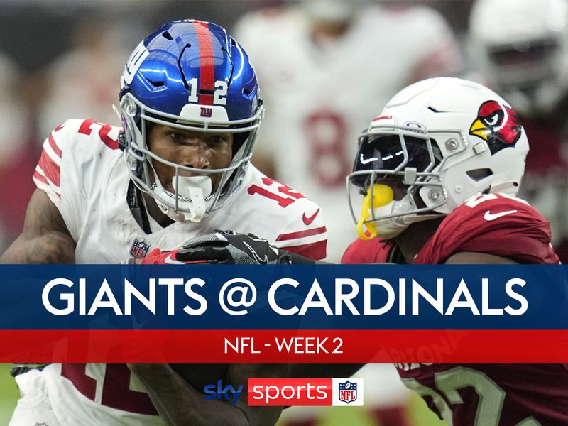 How to Stream the Giants vs. Cardinals Game Live - Week 2