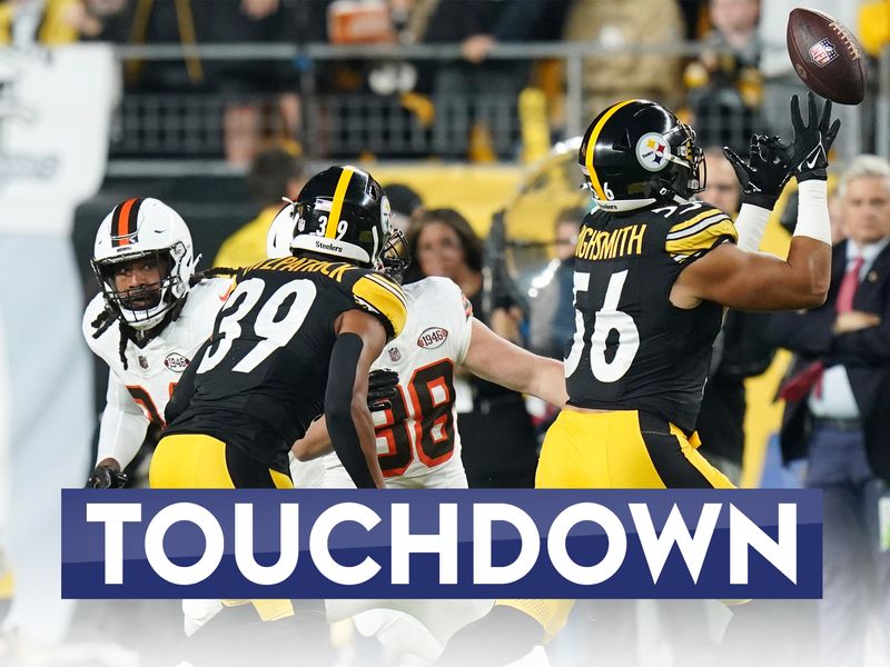 T.J. Watt's scoop-and-score lifts Steelers past Browns 26-22