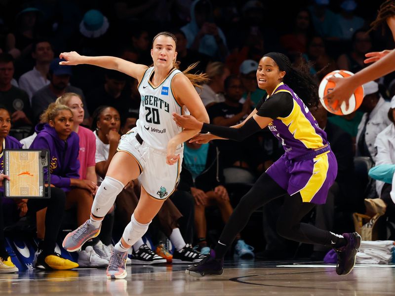 Liberty's Sabrina Ionescu breaks 3-point contest record for WNBA