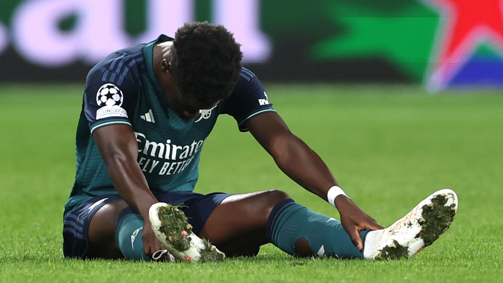 Bukayo Saka: Arsenal-spissen skadet før Man City-kampen på søndag – direkte på Sky Sports |  Fotballnyheter