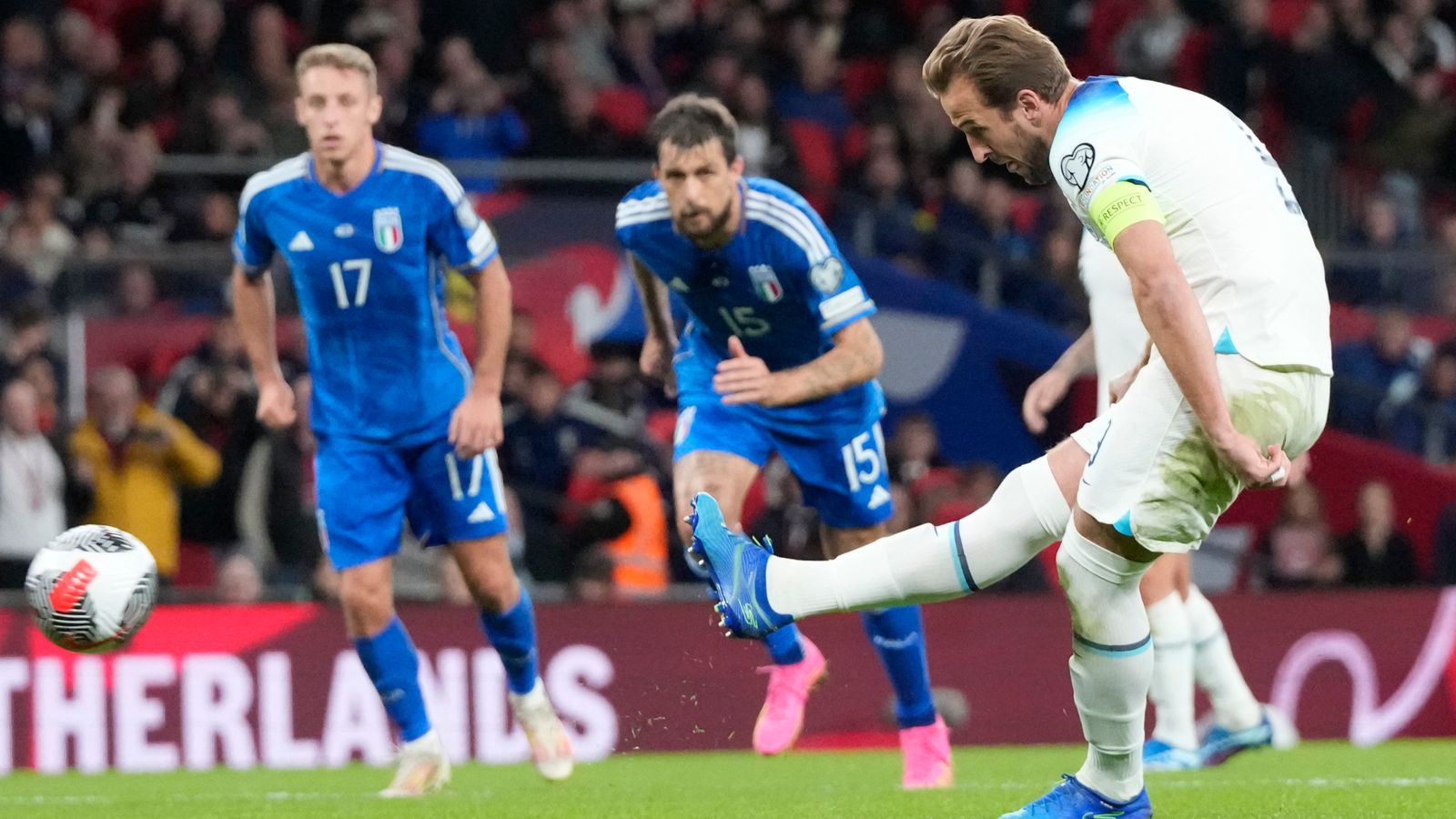 Why was Harry Kane central to the English victory?