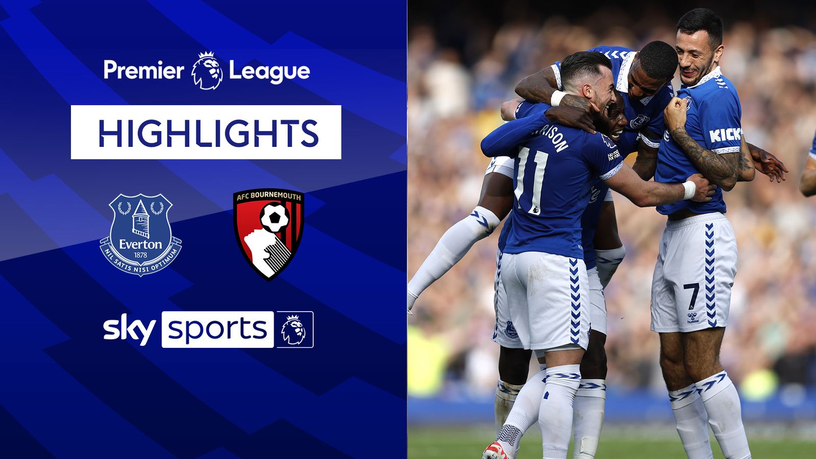 Everton 3-0 Bournemouth: Sean Dyche's side claim first home Premier ...