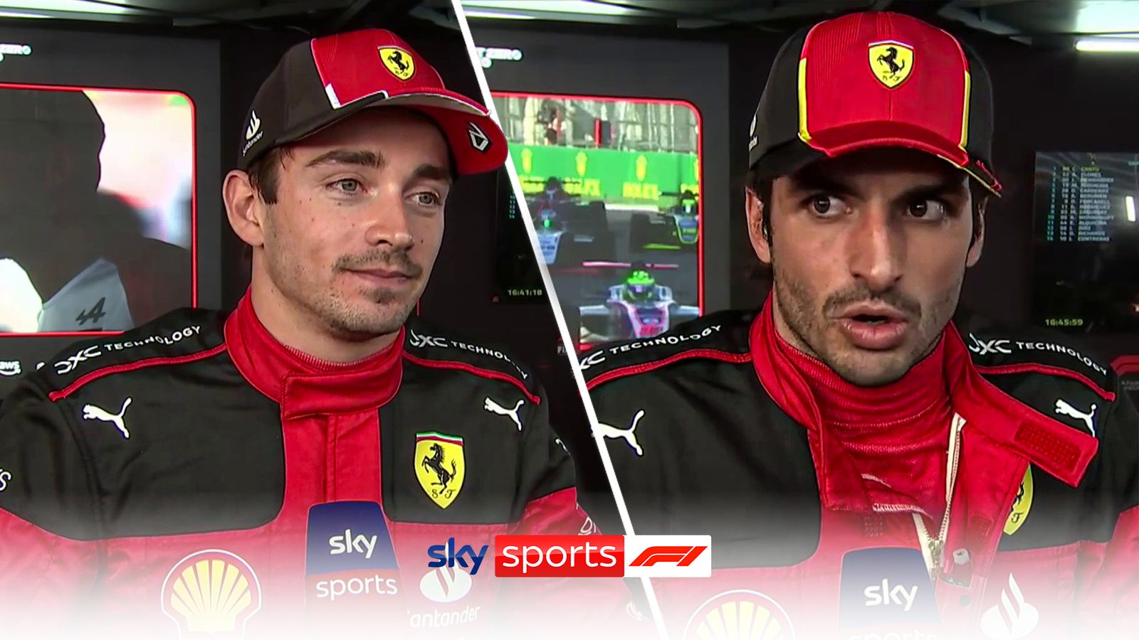 Charles Leclerc: I'm not celebrating pole | Carlos Sainz: I expect ...