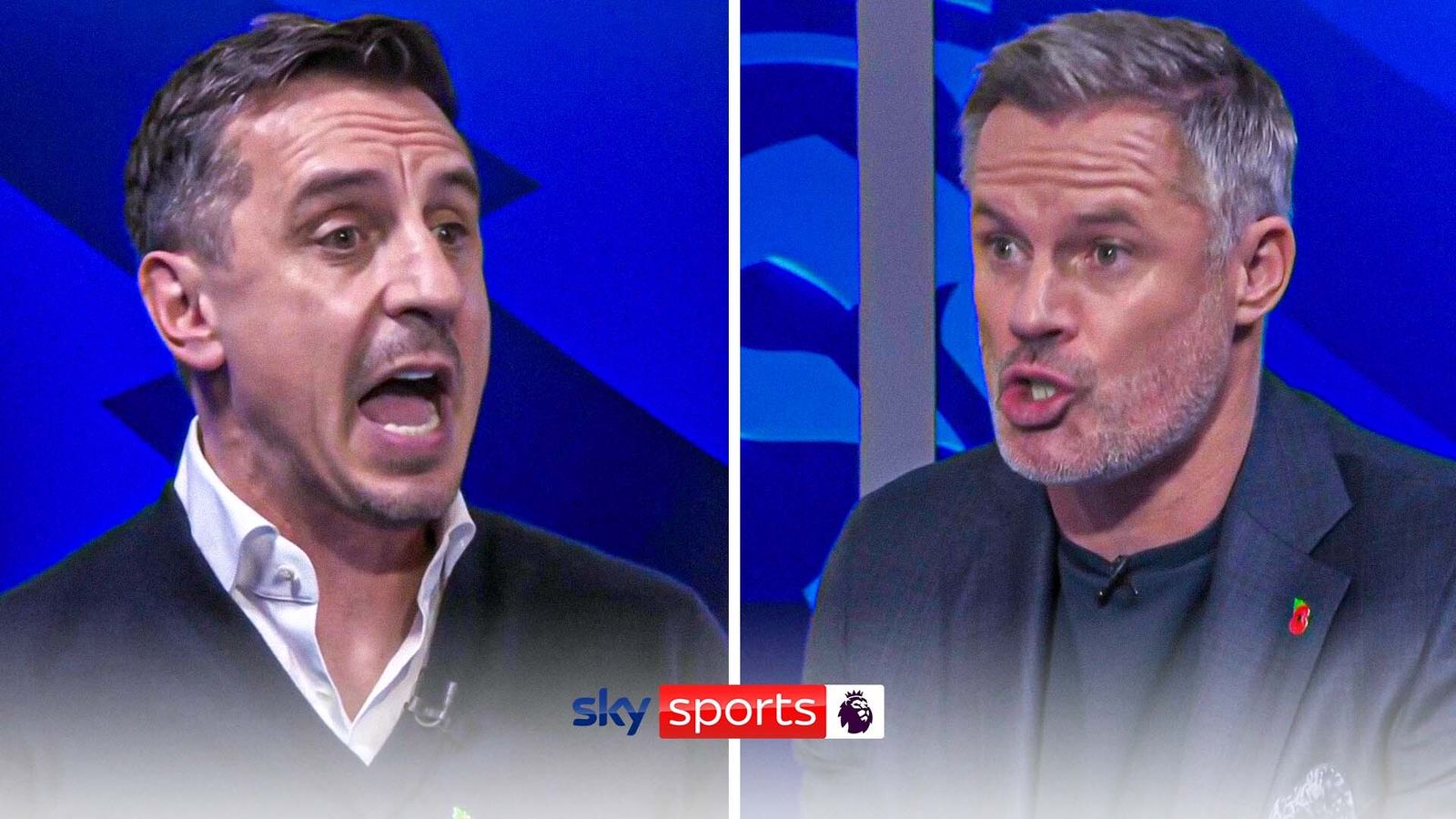 Gary Neville And Jamie Carragher's Heated Debate On Erik Ten Hag And ...