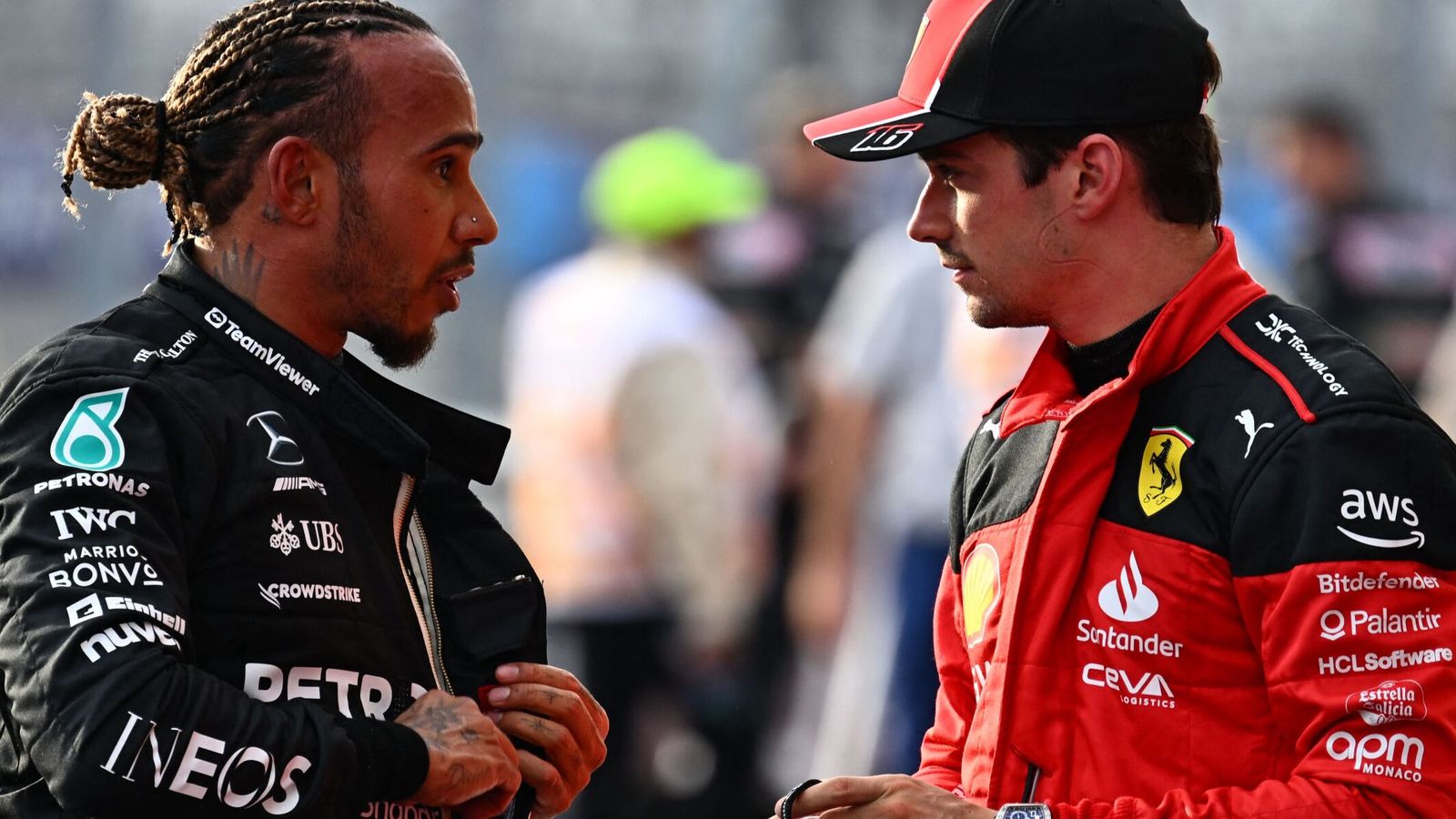 Charles Leclerc has already given verdict on Lewis Hamilton to