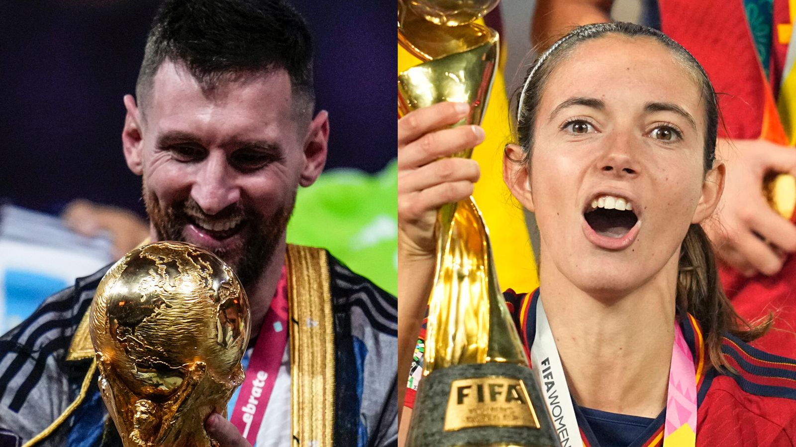 Złota Piłka 2023: Lionel Messi zdobywa rekordową, ósmą nagrodę, a Hiszpanka Aitana Bonmatti zdobywa Nagrodę Kobiet |  wiadomości piłkarskie