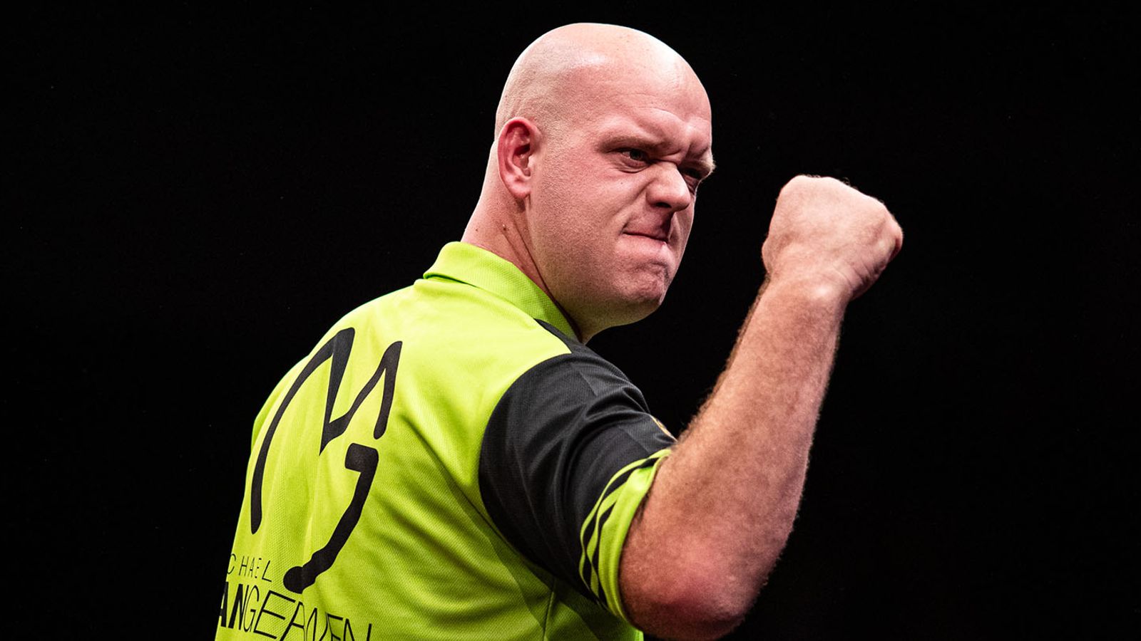 PDC European Championship Darts Michael van Gerwen survives scare as