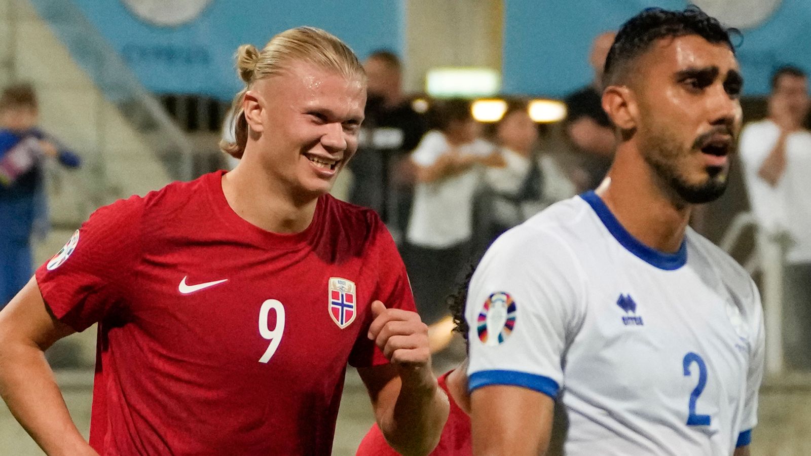 Erling Haaland stars as Norway beat Cyprus to keep qualification hopes alive