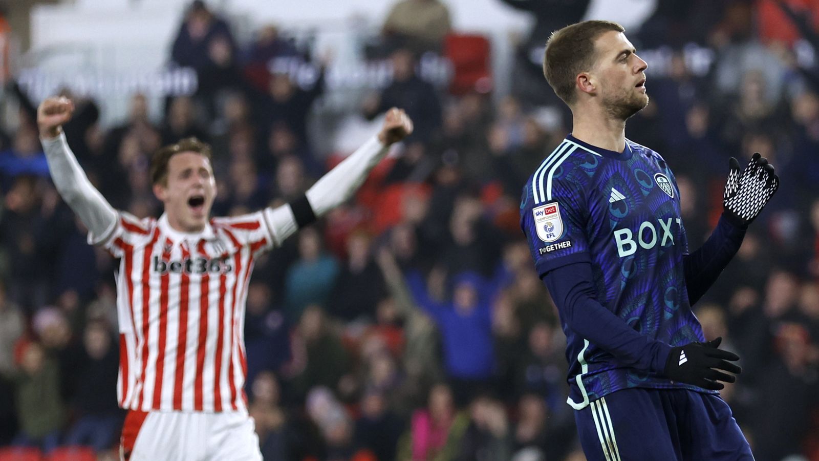 Stoke 1 - 0 Leeds - Match Report & Highlights