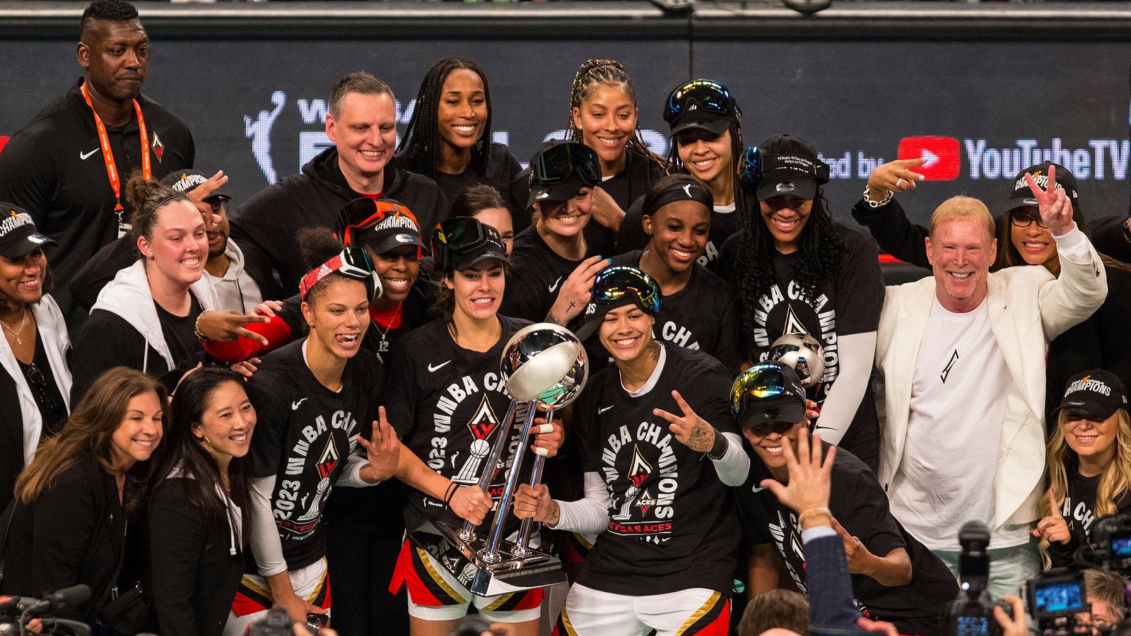 Las Vegas Aces edge New York Liberty to seal second straight WNBA