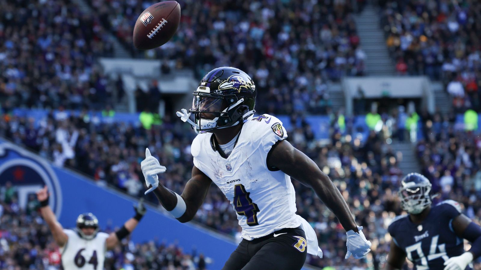 John Harbaugh Hopes Batimore Ravens Receiver Zay Flowers' London 