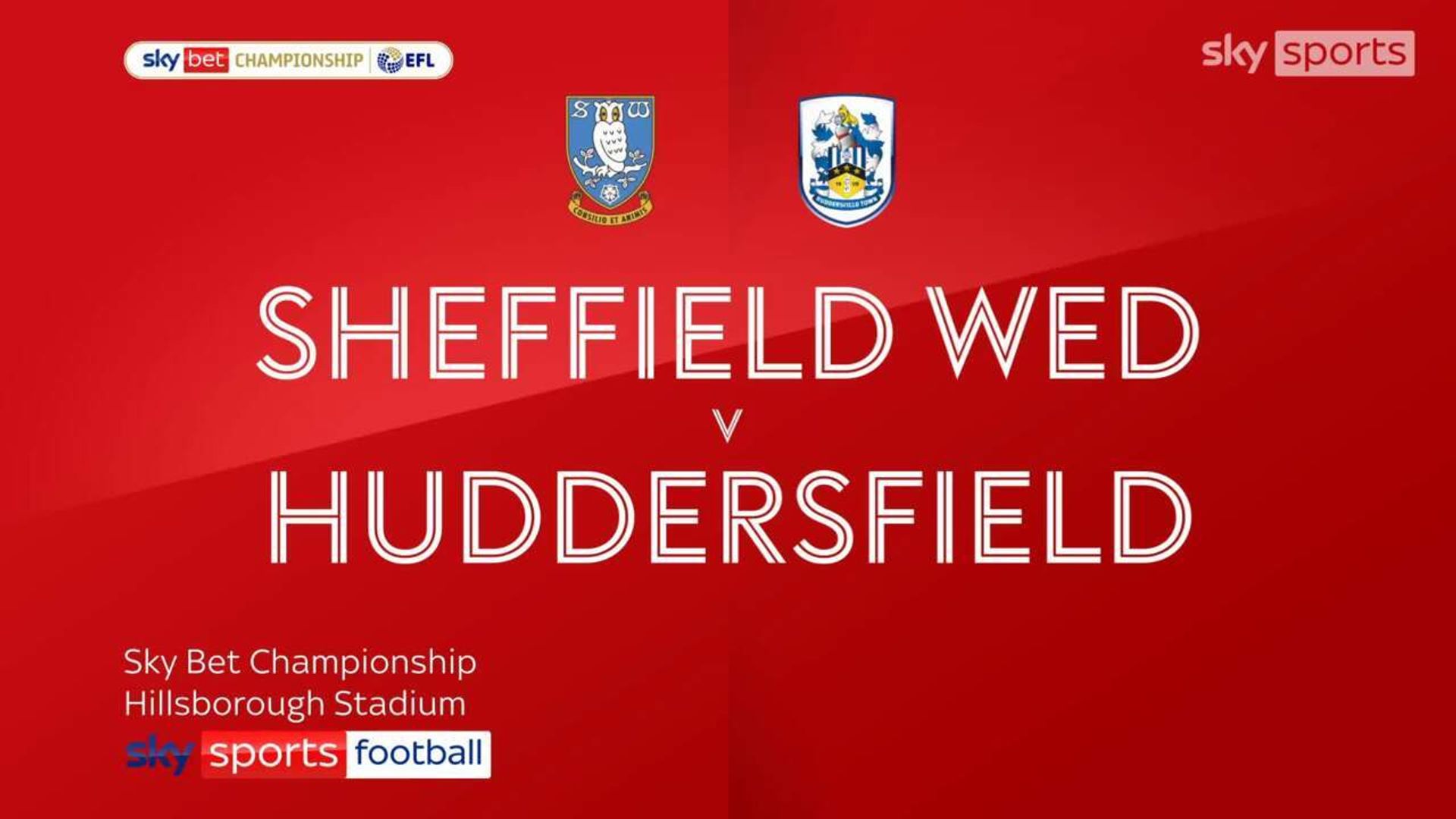 Sheff Wed 0-0 Huddersfield 