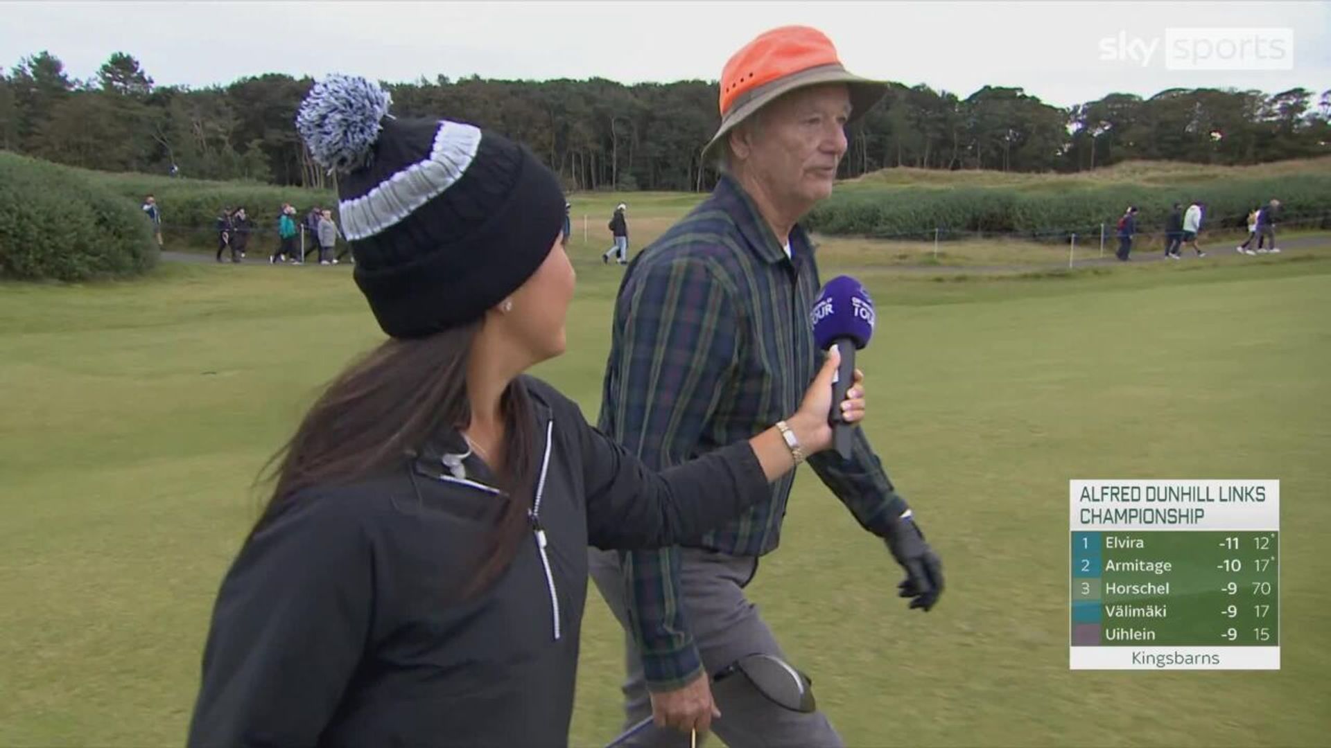 Bill Murray: I love playing at the Dunhill Links!