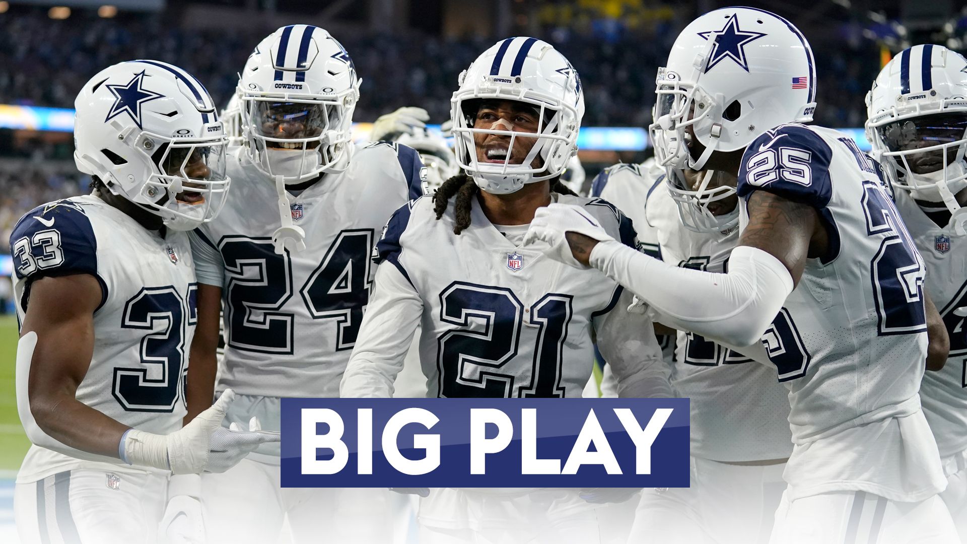 Gilmore's diving interception seals Cowboys win