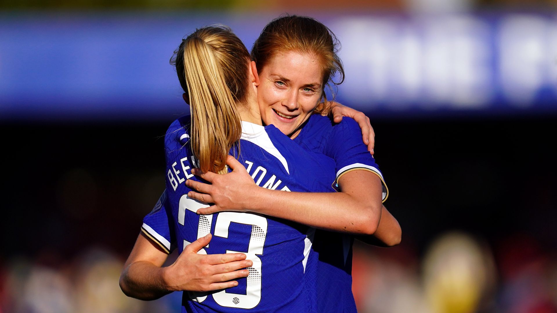 WSL: Chelsea defeat Brighton to stay unbeaten as Man Utd thrash Everton