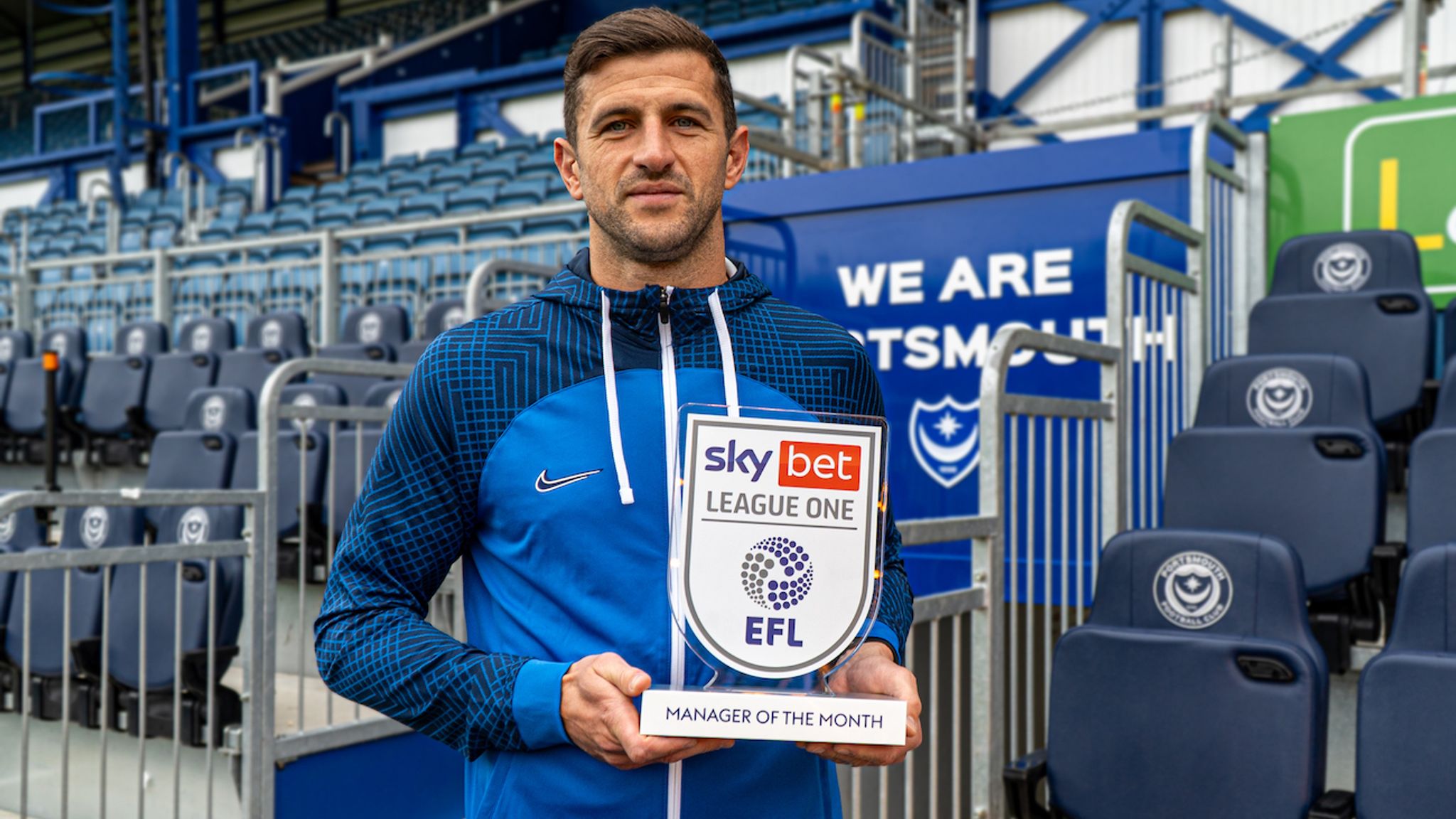 John Mousinho interview: How Portsmouth's 'left-field' appointment is  restoring hope at Fratton Park | Football News | Sky Sports